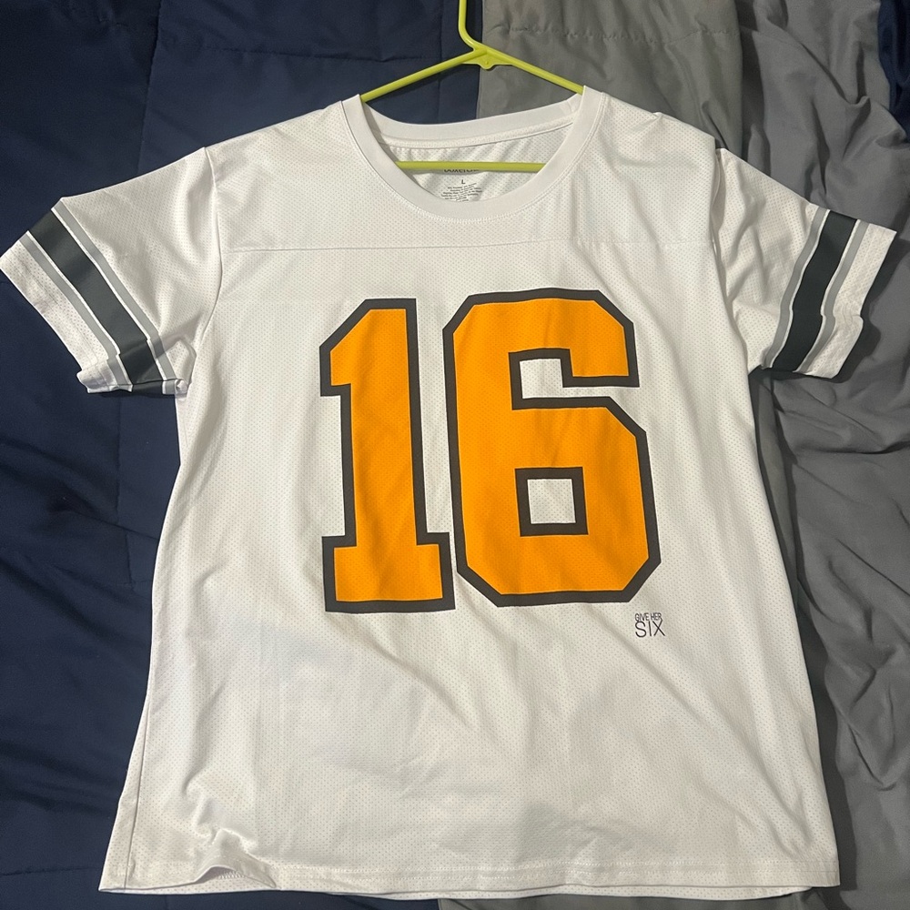 Giver Her Six #16 Tennessee Vols Jersey